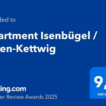 Apartamento Isenbügel / Essen-kettwig Heiligenhaus